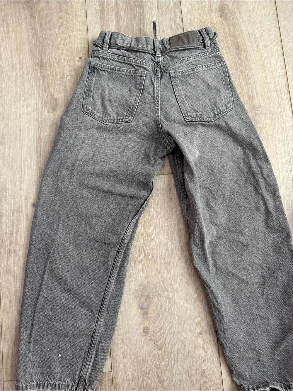Girls JEANS BUNDLE Zara Gray, Zara Black, Amazon Light Blue, Art Class Cream - Picture 4 of 14